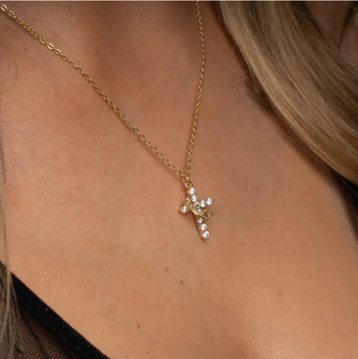 Crown of Faith Necklace - Faie Jewels