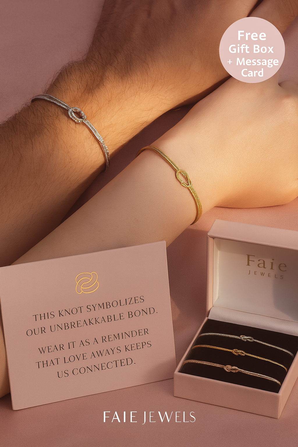 Eternal Bond Knot Bracelet