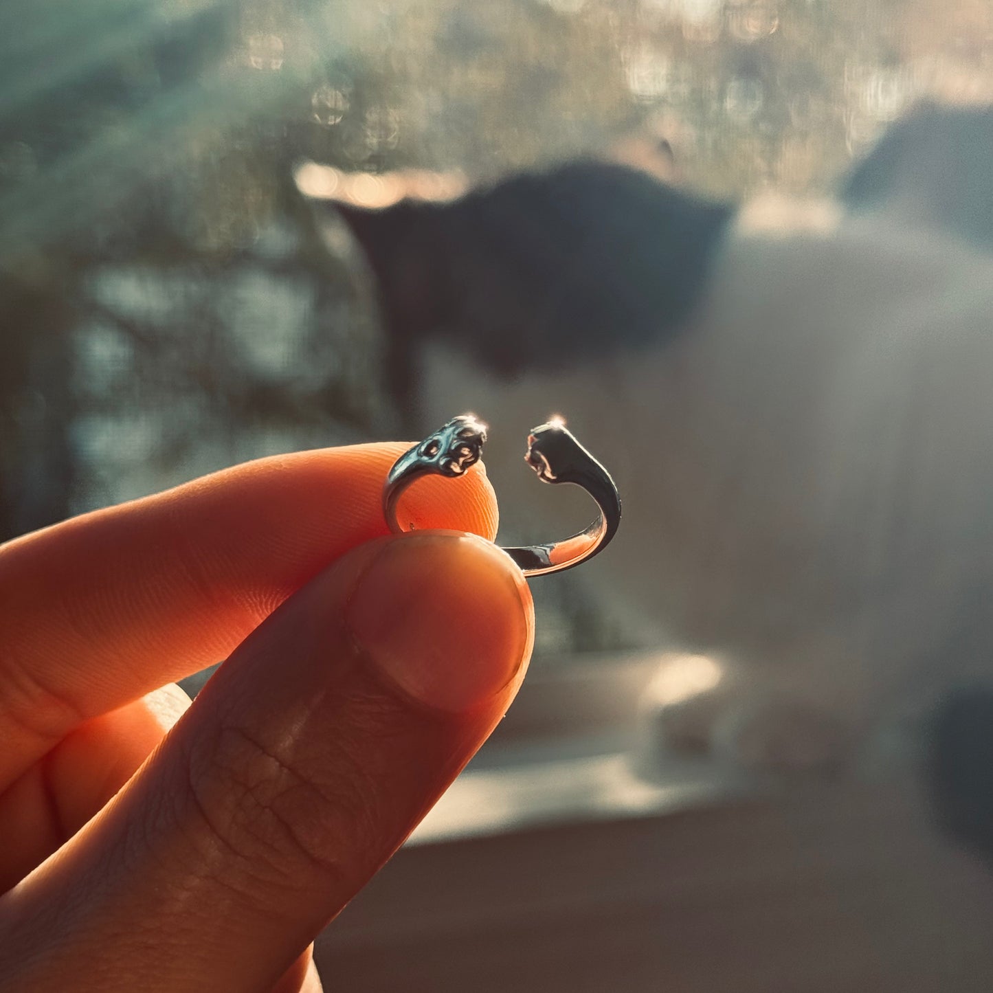 Paw Hug Ring - Faie Jewels