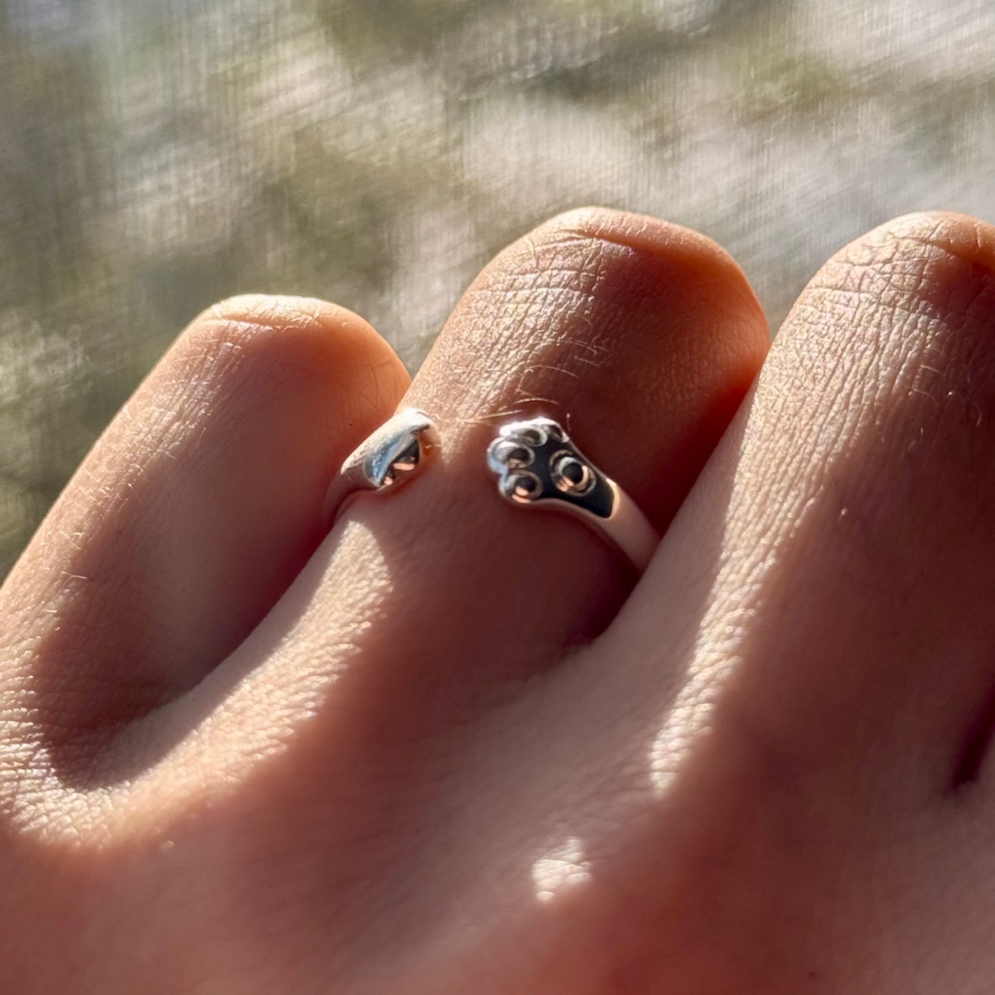 Paw Hug Ring - Faie Jewels