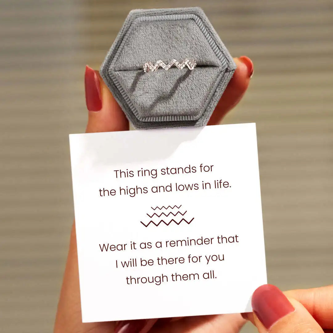 Highs And Lows Ring - Faie Jewels