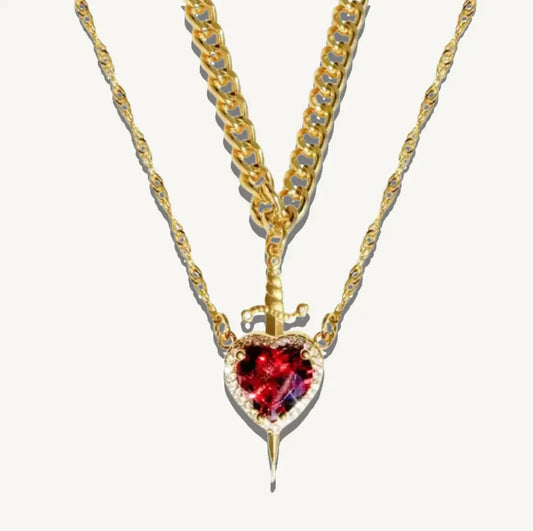 You are in my Heart Necklace - Faie Jewels