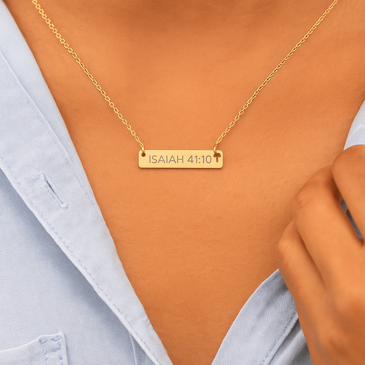 Bible Verse Necklace - Faie Jewels