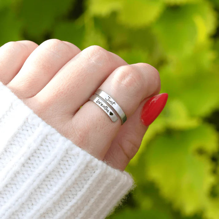 Just Breathe Ring - Faie Jewels