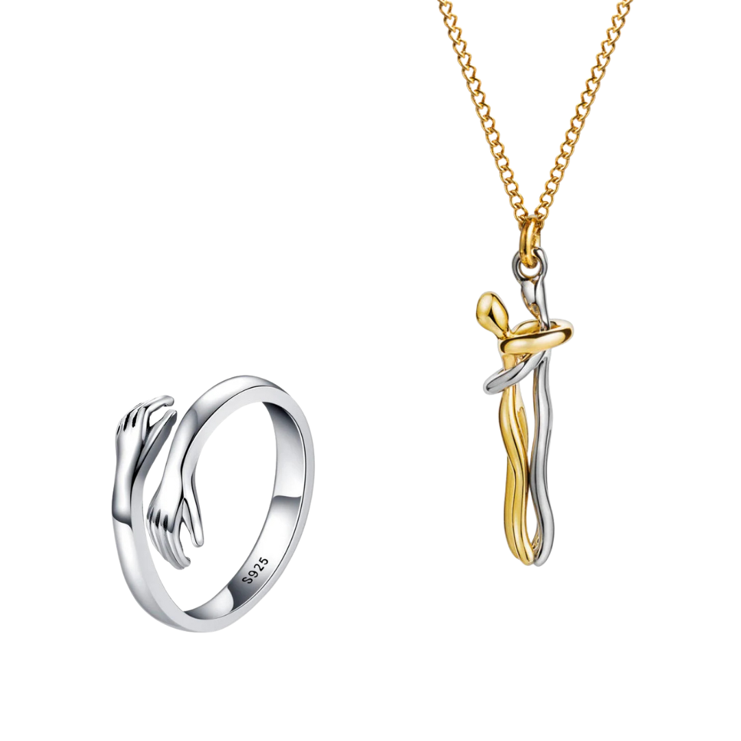 Hug Bundle - BOGO Offer (Necklace + Ring)