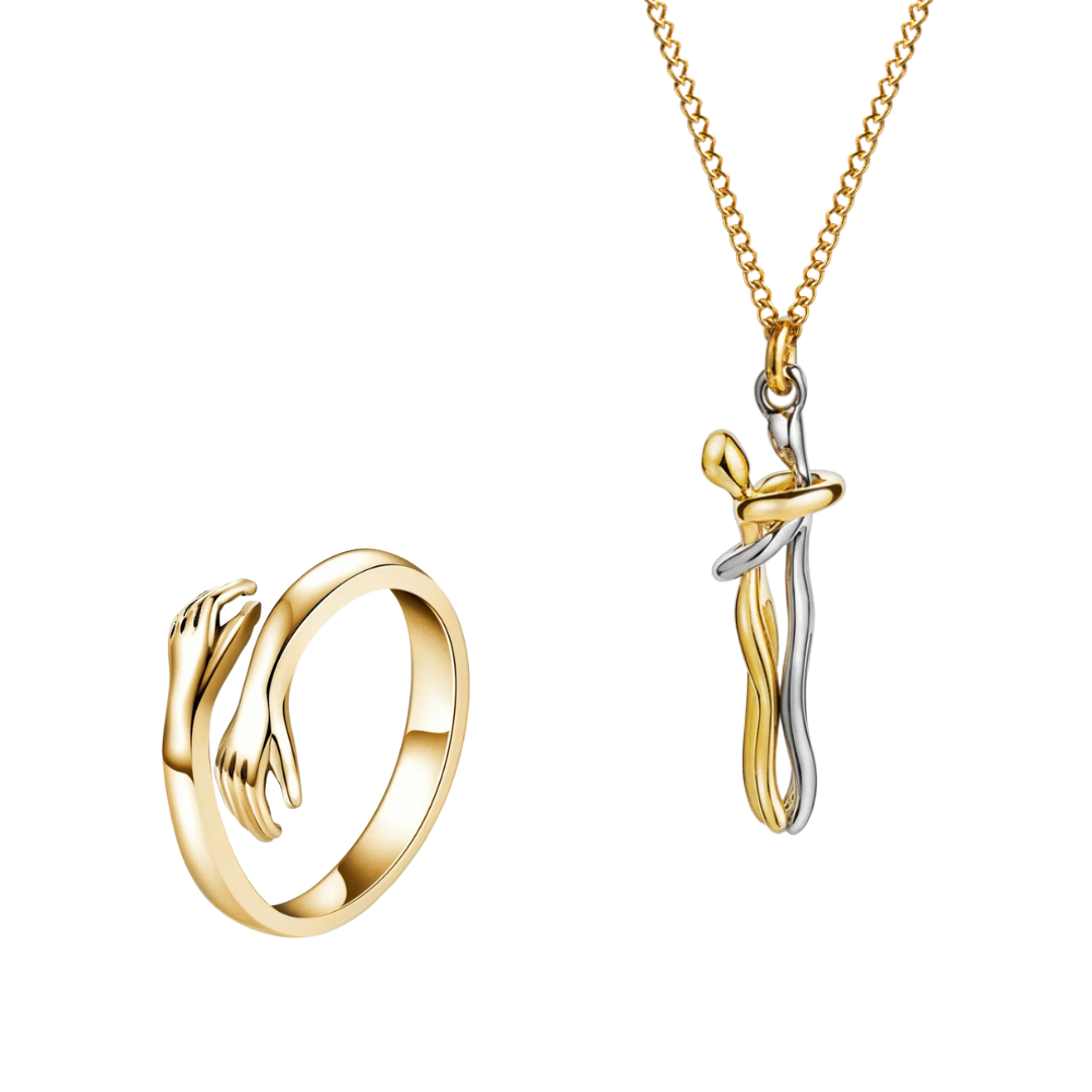 Hug Bundle - BOGO Offer (Necklace + Ring)
