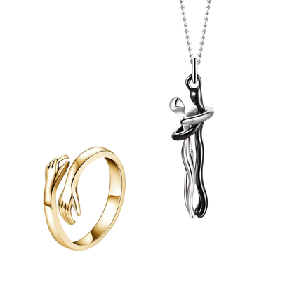 Hug Bundle - BOGO Offer (Necklace + Ring)