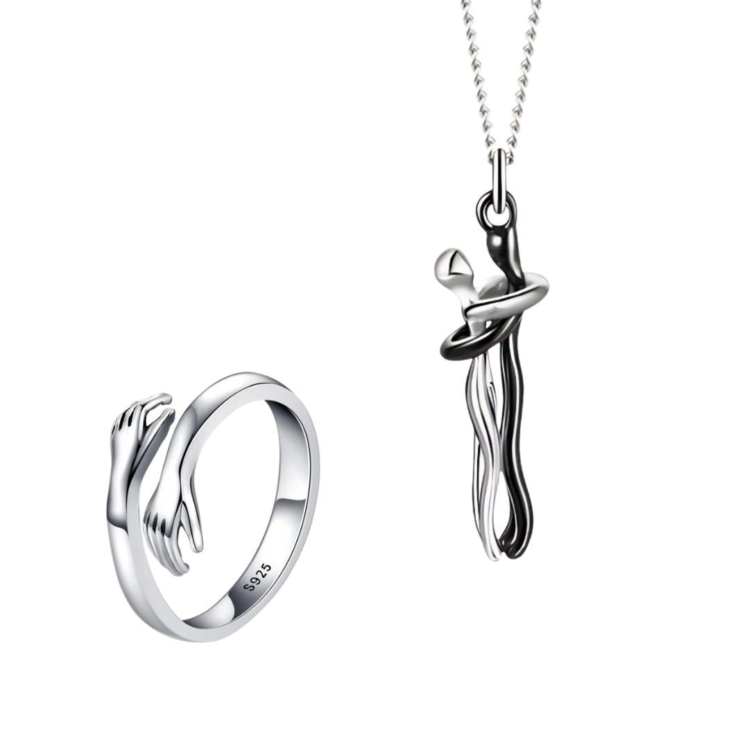 Hug Bundle - BOGO Offer (Necklace + Ring)