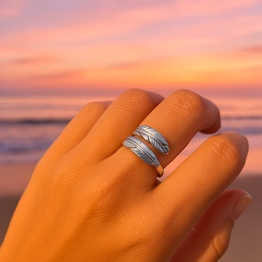 Feather from an Angel Ring - Faie Jewels