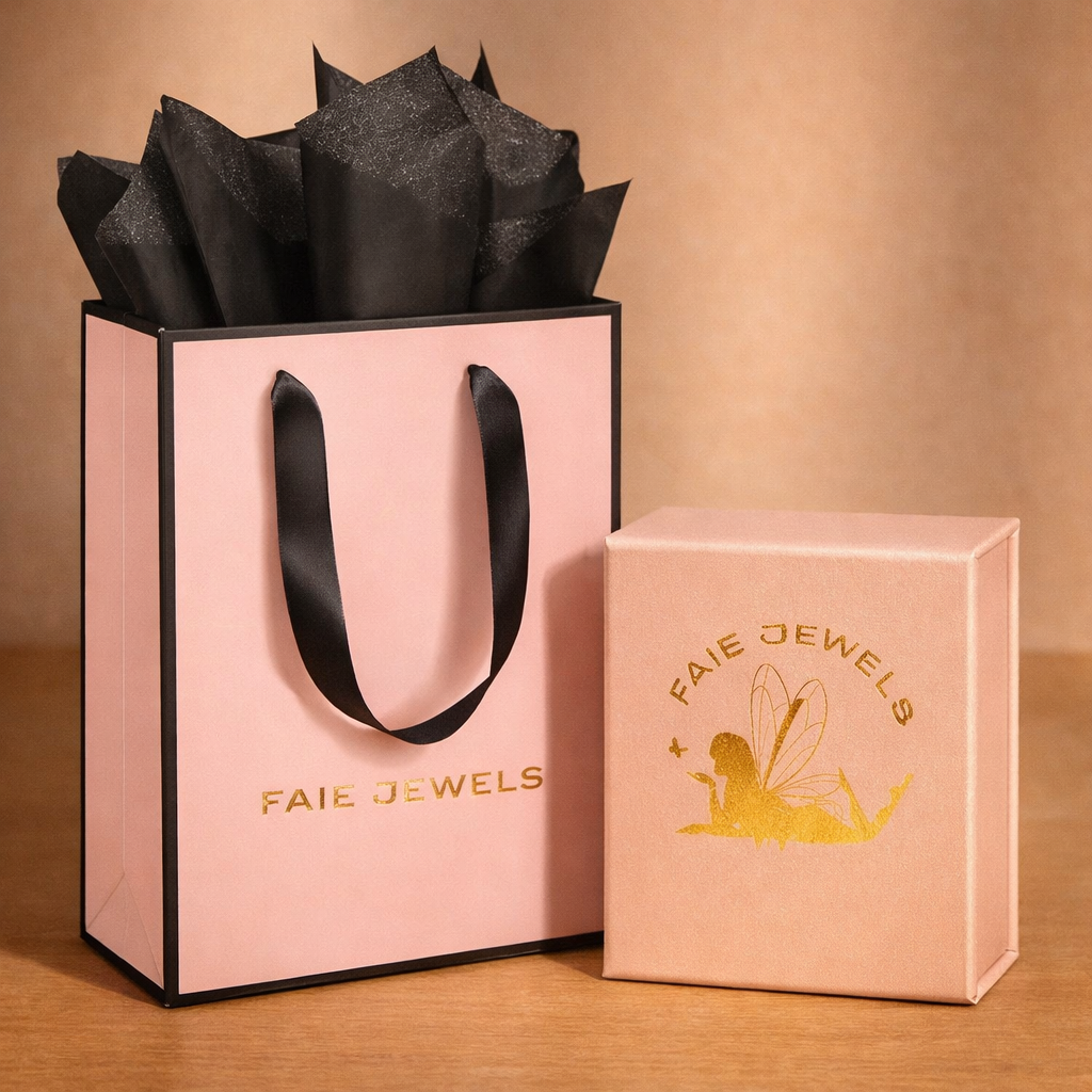 Gift Bag with Ribbon & Signature Box
