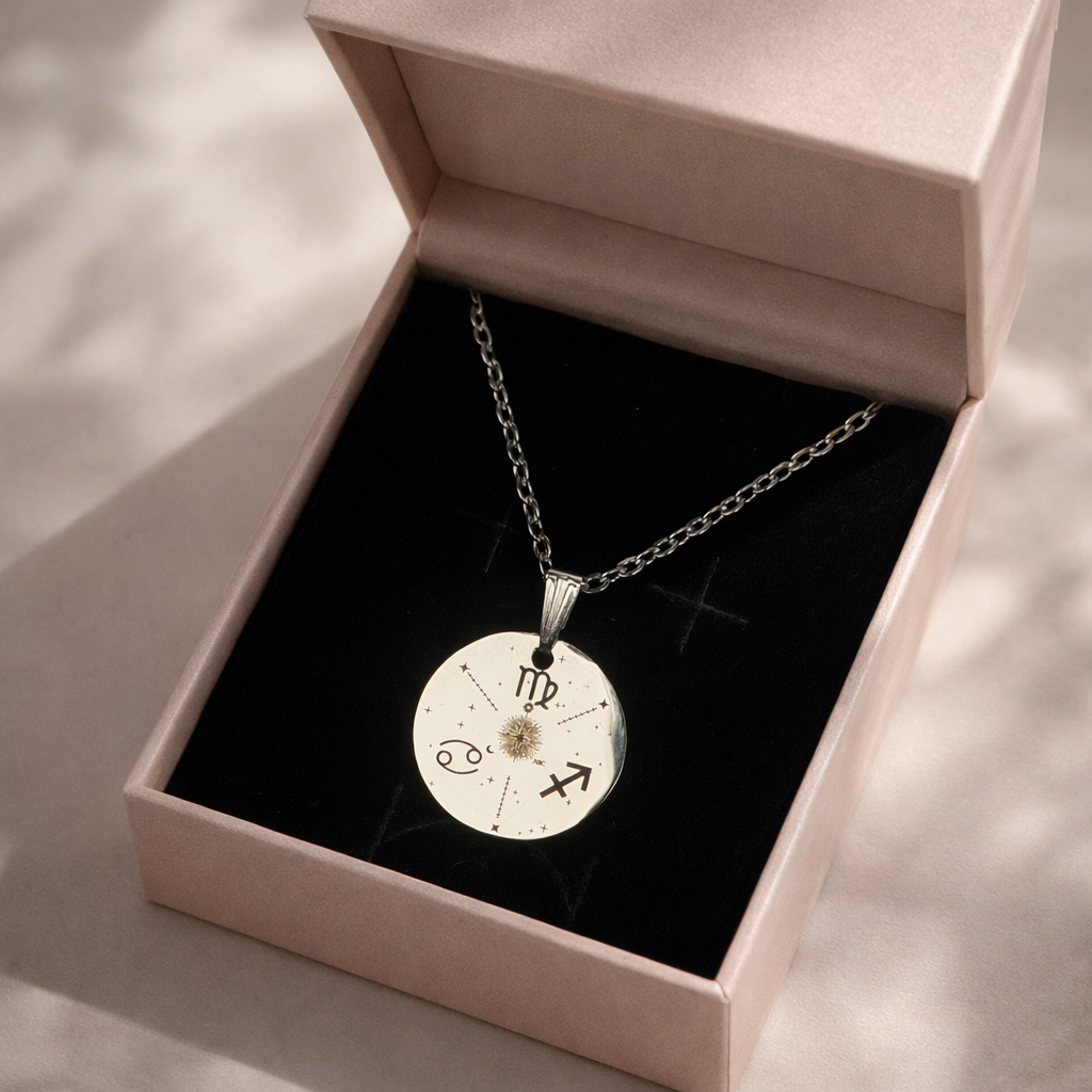 Sun, Moon & Rising Custom Necklace