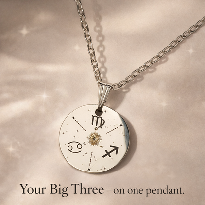 Sun, Moon & Rising Custom Necklace