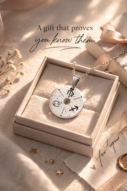 Sun, Moon & Rising Custom Necklace