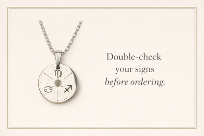 Sun, Moon & Rising Custom Necklace