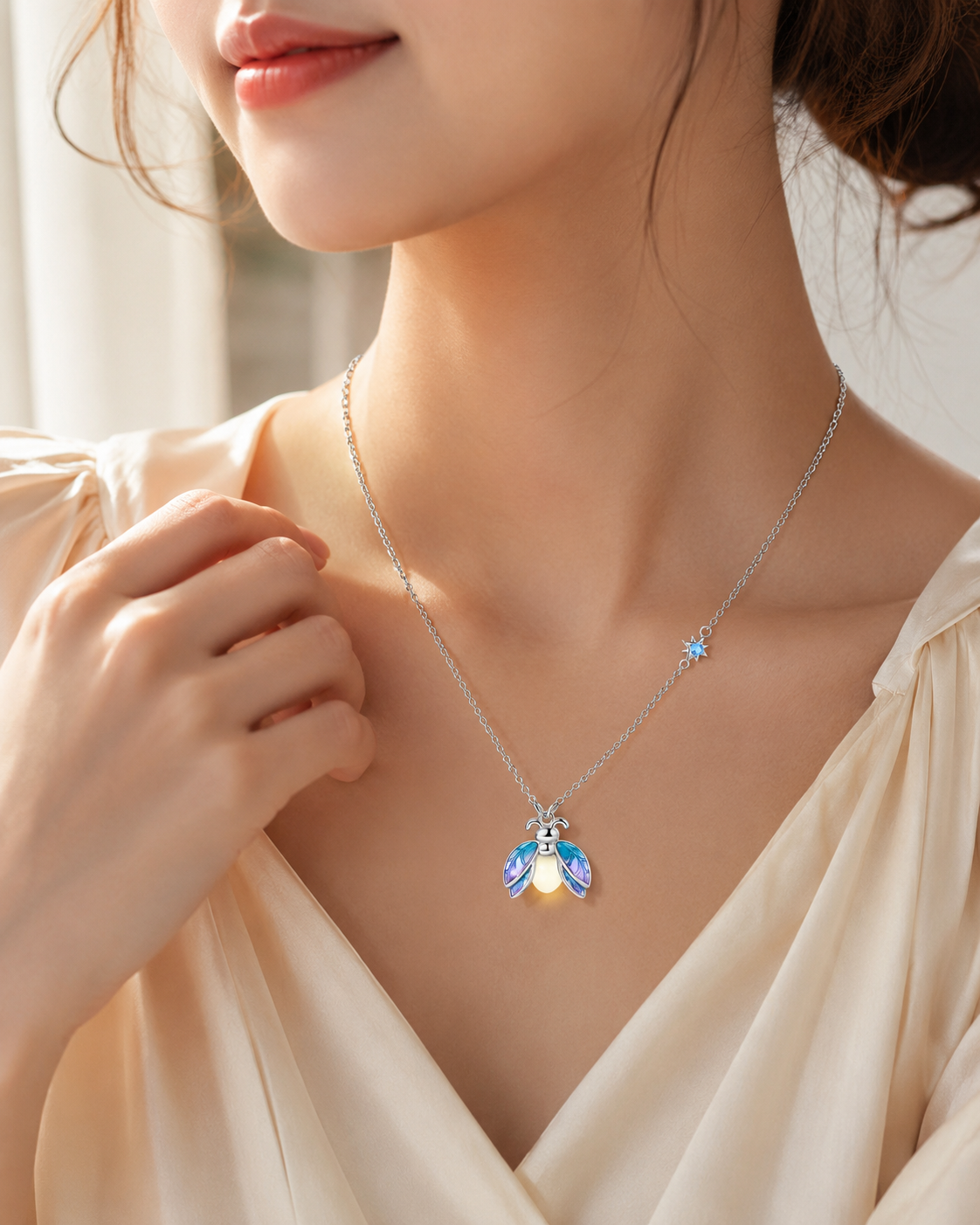 Firefly Glow Necklace