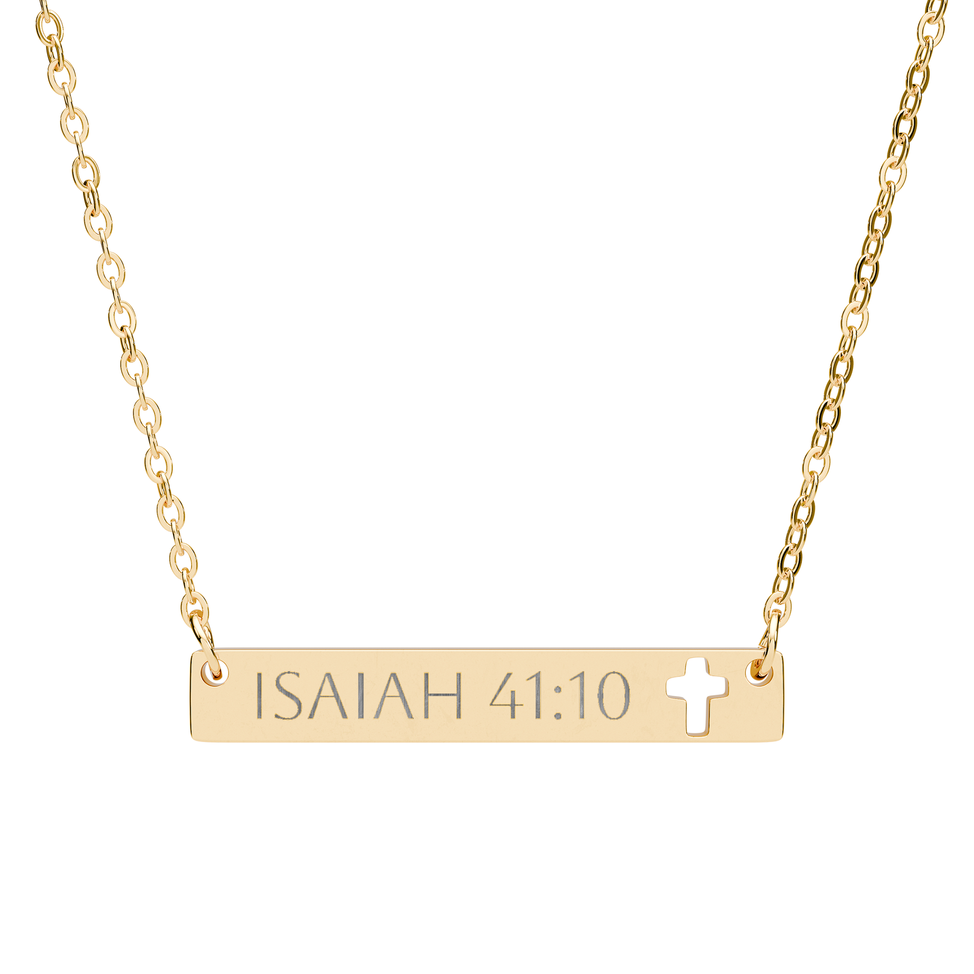 Bible Verse Necklace - Faie Jewels