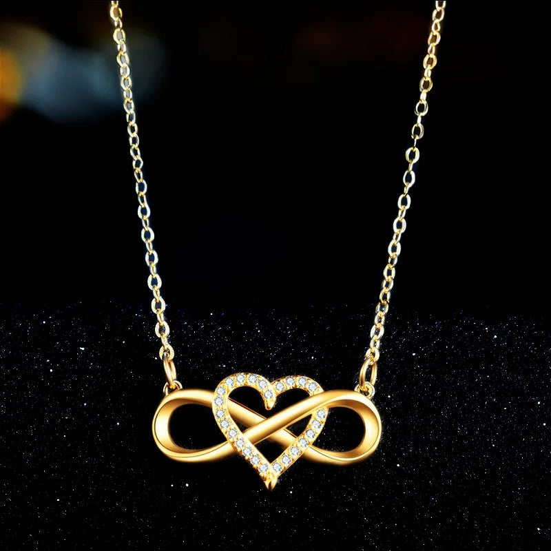 Infinity Love Necklace - Faie Jewels