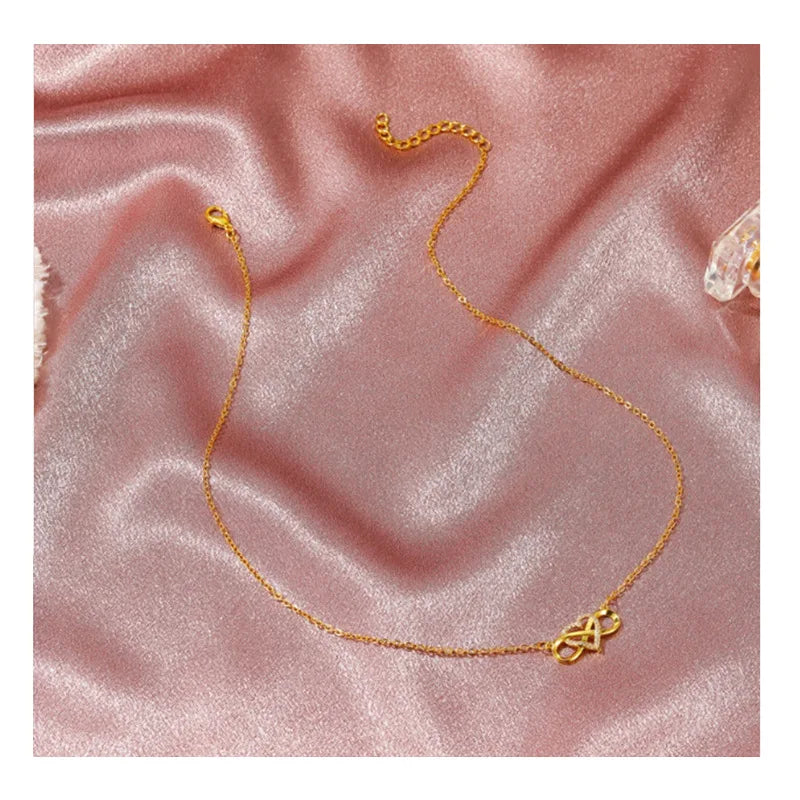 Infinity Love Necklace - Faie Jewels