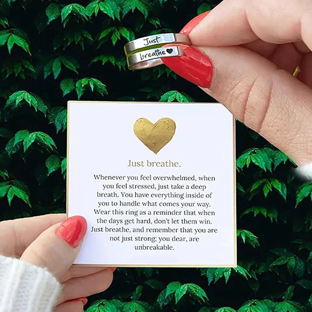 Just Breathe Ring - Faie Jewels