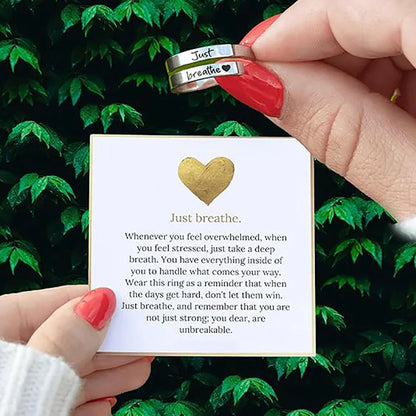 Just Breathe Ring - Faie Jewels
