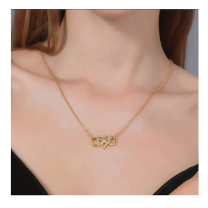 Infinity Love Necklace - Faie Jewels