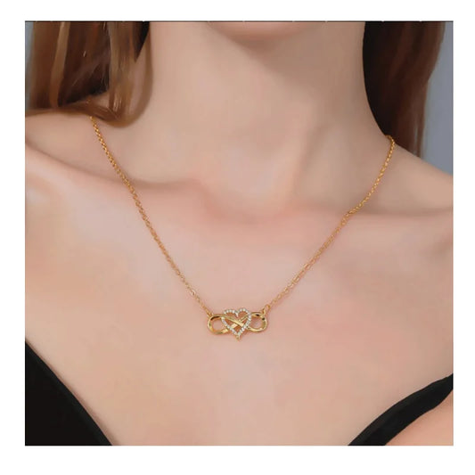 Infinity Love Necklace - Faie Jewels