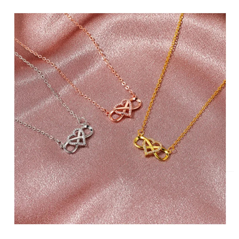 Infinity Love Necklace - Faie Jewels