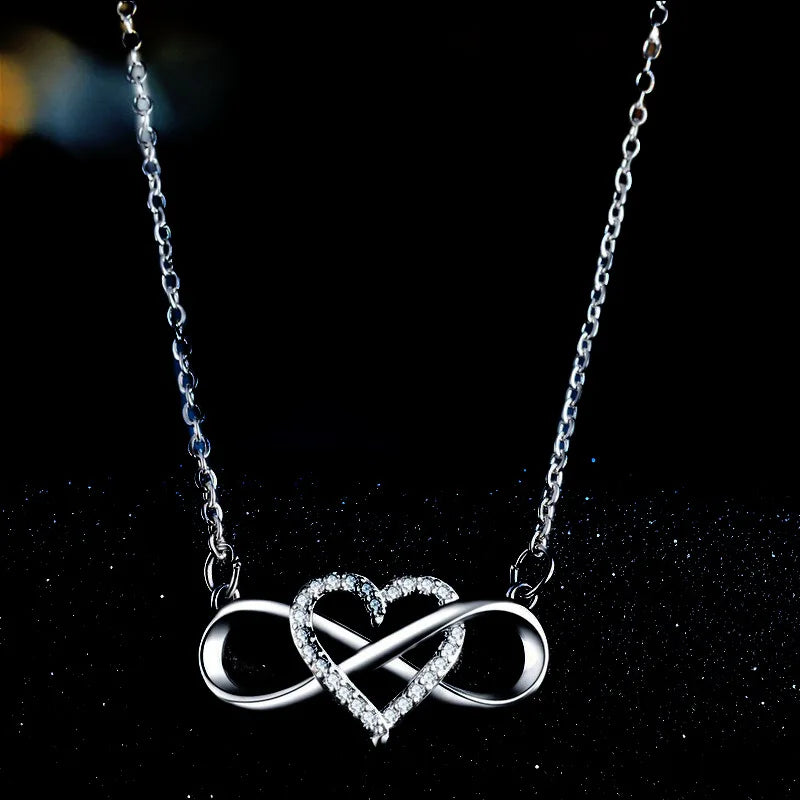 Infinity Love Necklace - Faie Jewels